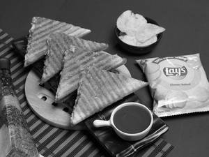 Grilled Cheese Sandwich + Chips