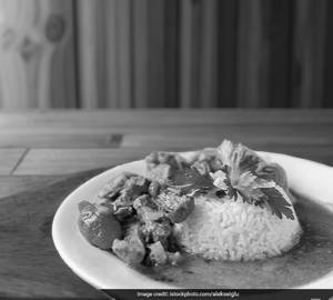 Veg Meals + Chicken Masala