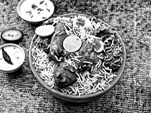 Chicken biryani b l