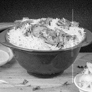 Chicken Burni Garlic Rice