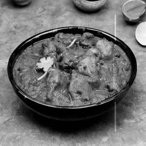 Punjabi dingri matar curry