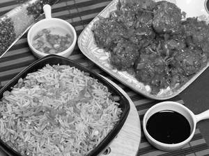 Veg Manchurian + Fried Rice