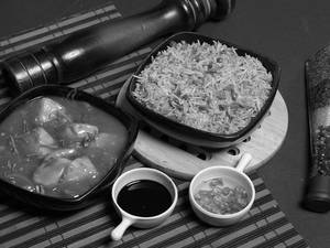 Chilly Paneer + Fried Rice