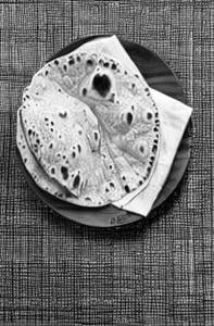 Plain tawa roti