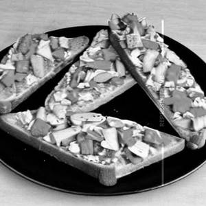 Veg toast