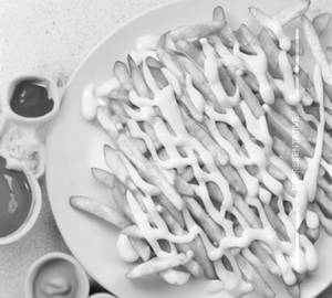 Cheese mayo fries