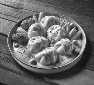 Creamy momos