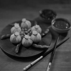Edamame With Truffle Oil Dimsums [6 Pcs]