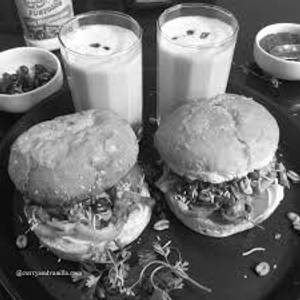 Desi Makhani Tikki Burger