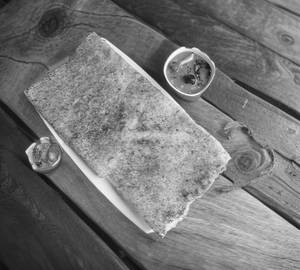 Masala dosa with chutney
