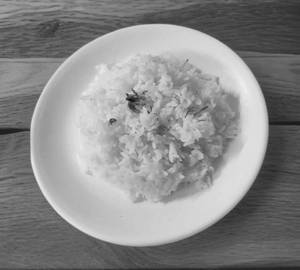 Plain rice