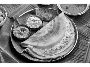 Egg Roast Dosa