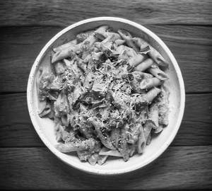 Pasta cheese and cream