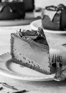 Triple Chocolate Cheese Cake Slice