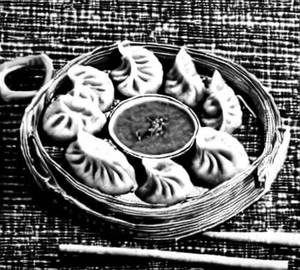Butter Momos 