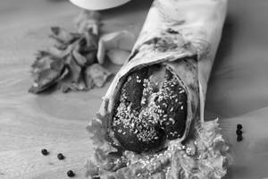 Spicy Falafel Shawarma Roll