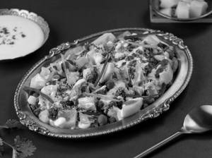Dahi Aloo Tikki Chaat