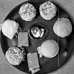 Veg cheese burger