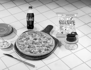 Tandoori Paneer Pizza [Big 10"]+ Chocolava+ Nac...