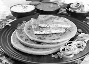 Paneer paratha