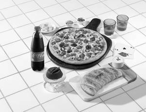 Any Big 10" Pizza + Any Garlic Breadsticks [FRE...