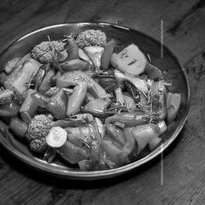 Grispy vegetable dry