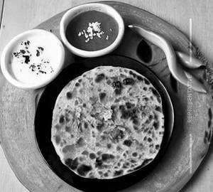 Egg Chicken Paratha