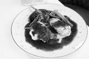Black Peppercorn Paneer Steak