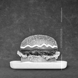 Grilled chicken burger