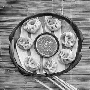 Thai chicken steamed momos