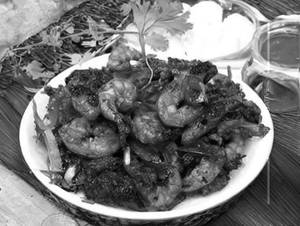 Prawn Pepper Fry