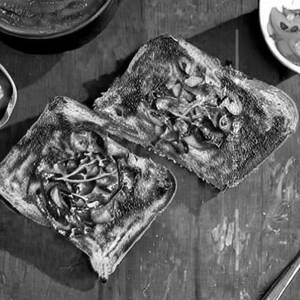 Mushroom Grilled Toast