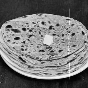 Pyaz Shimla Matar Paratha 