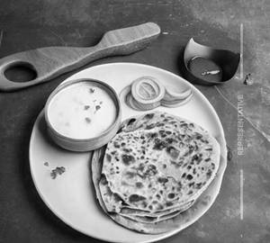 Aloo Onion Cheese Paratha