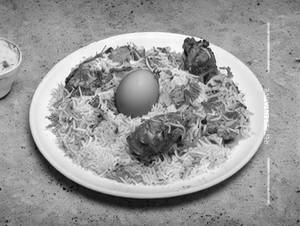 Chicken egg biryani