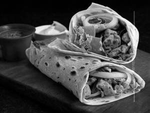 Chicken tikka wrap