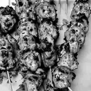 Fiery Stuffed Chicken Kebab