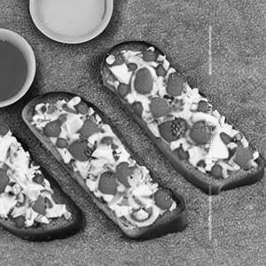 Tooty Fruity Cheese Toast