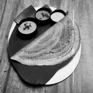 Onion Butter Rava Dosa
