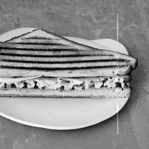 Schezwan Grilled Toast sandwich