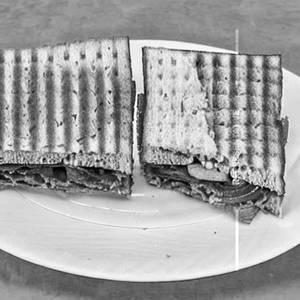 White Paneer Sandwich (Whole wheat bread)