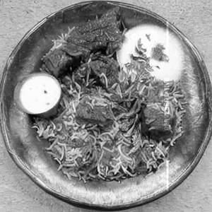 Beef shukka Biriyani