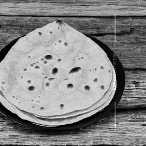 Plain Kadak Roti