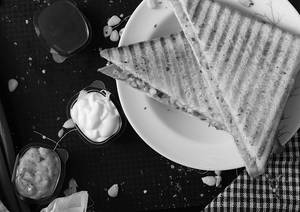 Corn Cheese Sandwich