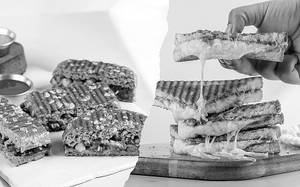 Mexicana Grilled Sandwich + Cheese Chutney Grilled Sandwich