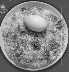 Egg biryani                               
