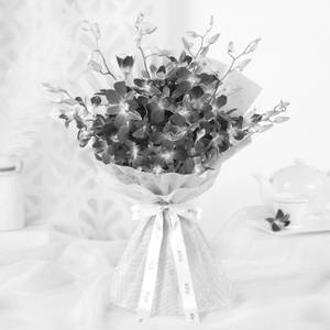 Purple Orchids Bouquet