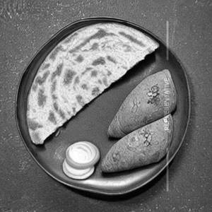 Bread Omelette Masala Mayo