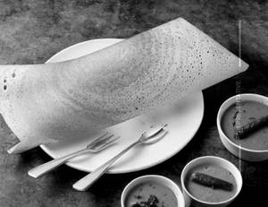 Butter Rava Masala Dosa