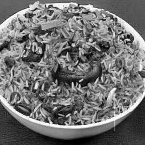 Schezwan Musroom Fried Rice